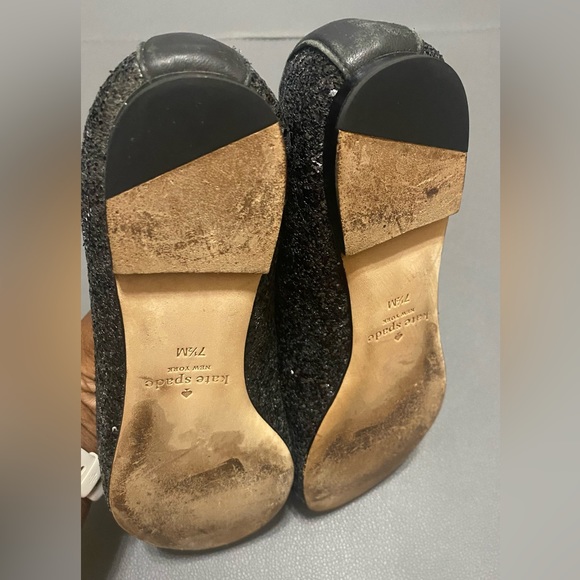 Kate Spade Glitter Ballet Flats - Picture 4 of 4